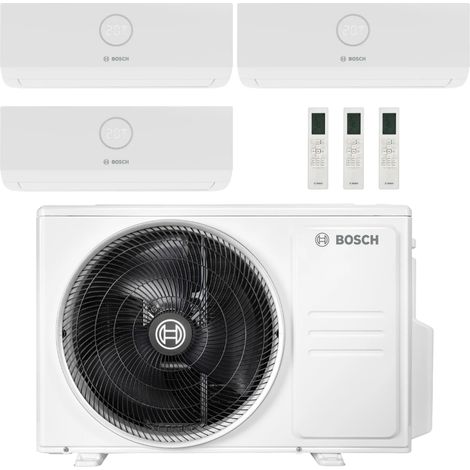 Bosch Climate 5000 – Climatiseur Tri-Split Réversible Inverter R32 (1) Bosch Climate 5000 – Climatiseur Tri-Split Réversible Inverter R32 – Image 1