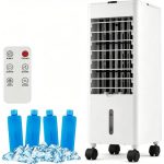 COSTWAY Catherine – Rafraîchisseur d’Air Mobile 3-en-1 2,8 L 60 W