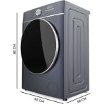 Cecotec DressCode 9800 – Lave-linge Hublot 9 kg 1400 tr/min Inverter – Image 2