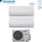 Daikin Siesta – Climatiseur Dual Split Inverter 9000 + 9000 BTU R32 – Image 2