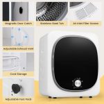 GOPLUS – Sèche-linge Pompe à Chaleur 4 kg 800 W Compact avec Filtration Multiple – Image 3