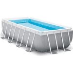 Intex Prism Frame – Piscine Tubulaire Rectangulaire 400 x 200 x 122 cm
