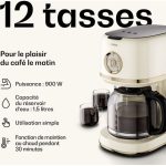 Klarstein Victoria – Set Petit-Déjeuner 3 Pièces Rétro Noir – Image 5