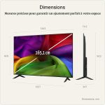 LG 65NU80 – Téléviseur LED 65 Pouces 4K UHD Smart TV – Image 3