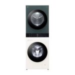 LG WashTower F214WT8GRBE – Lave-linge Séchant 12 kg  10 kg avec Tour de Lavage Intelligente