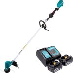 Makita DUR190LSF2X9 – Coupe-Bordures Sans Fil 18 V 30 cm