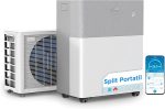 Midea PortaSplit – Climatiseur Mobile Réversible 12000 BTU 3,5 kW 4-en-1