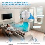 Midea PortaSplit – Climatiseur Mobile Réversible 12000 BTU 3,5 kW 4-en-1 – Image 2