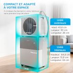 Midea PortaSplit – Climatiseur Mobile Réversible 12000 BTU 3,5 kW 4-en-1 – Image 8