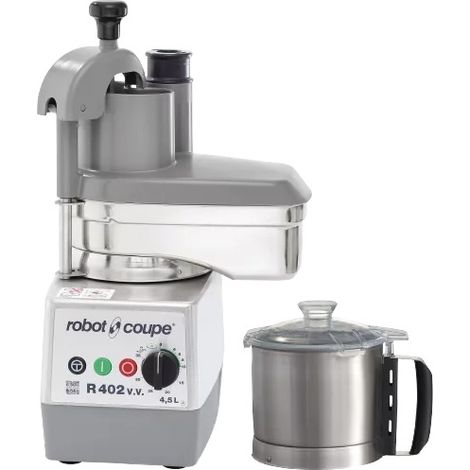 Robot Coupe R 402 V.V. – Cutter & Coupe-Légumes Professionnel 4,5 L (4) Robot Coupe R 402 V.V. – Cutter & Coupe-Légumes Professionnel 4,5 L – Image 1