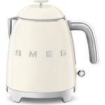 Smeg KLF05WHEU – Mini Bouilloire 0,8 L Blanche Années 50