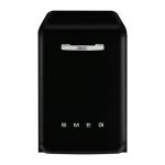 Smeg LVFABBL3 – Lave-vaisselle 13 couverts Design Années 50 45 dB