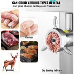 VEVOR Hachoir à Viande Électrique 4000 W – 16,7 kg/min Inox – Image 5