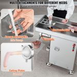 VEVOR Hachoir à Viande Électrique 4000 W – 16,7 kg/min Inox – Image 4