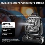 Ventilateur de Camping Brumisateur 20000 mAh – 5 Vitesses – Image 5