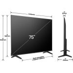 Hisense 75A6Q – TV LED 75 Pouces 4K – Image 2